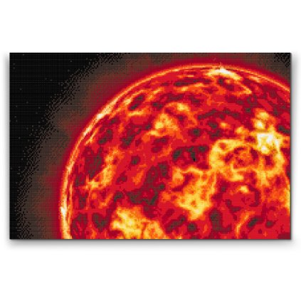 Diamond Painting - Sun Close Up
