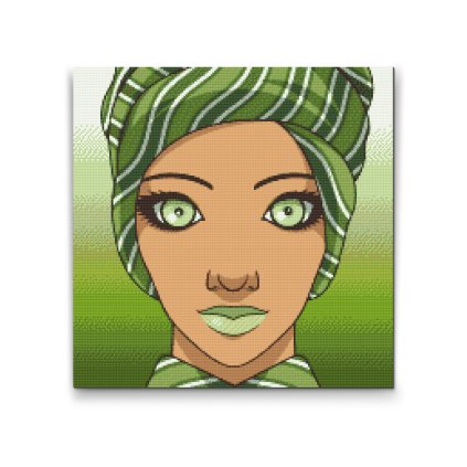 Diamond Painting - Woman with Turban
