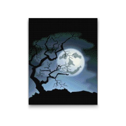 Diamond Painting - Spooky Moon