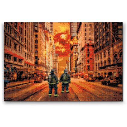 Diamond Painting - Firefighters