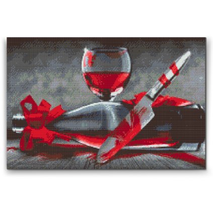 Diamond Painting - Bloody Wine