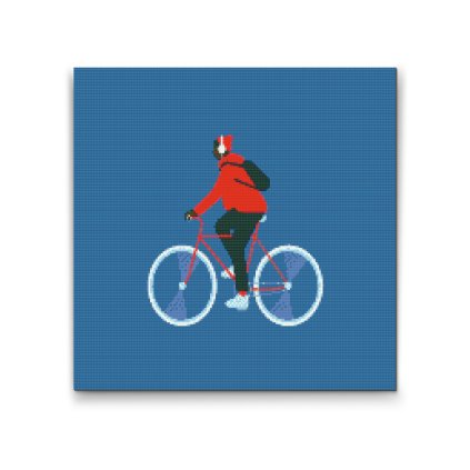 Diamond Painting - Cyclist