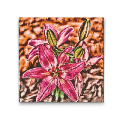 Diamond Painting - Lily Flower