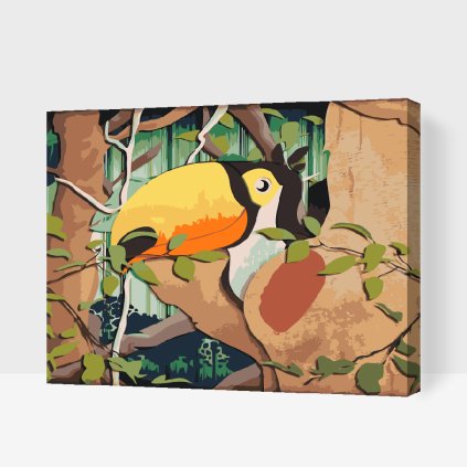 Paint by Number - Toucan