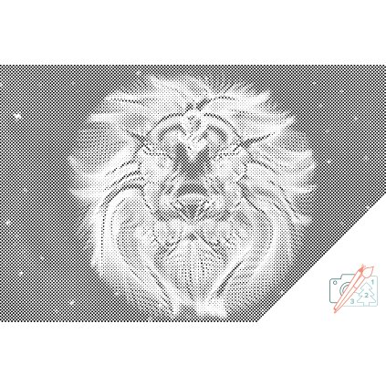 Dotting points - Lion