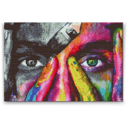 Diamond Painting - Woman of Two Faces