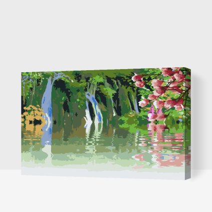 Paint by Number - Waterfall in Nature