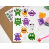 Diamond stickers - Cute Monsters