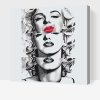 Paint by Number - Marilyn Monroe Lips