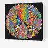 Paint by Number - Mandala with Butterfly