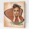 Paint by Number - Woman, Retro Portrait