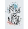 Paint by Number - Three Kittens