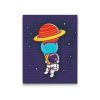 Diamond Painting - Astronaut with Cone of Planets