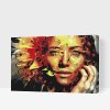Paint by Number - Woman hidden in a Sunflower