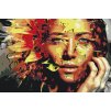Paint by Number - Woman hidden in a Sunflower
