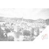 Dotting points - Cesky Krumlov in Shades of Grey