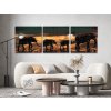 Diamond Painting - Elephant march through the savannah (set of 3)