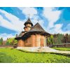 Malování podle čísel - Klášter Sihastria, Rumunsko 2