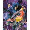 Paint by Number - Bird in a Colorful Environment