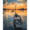 Paint by Number - Fishing Boat at Sunset