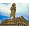 Diamantové malování - Uffizi věž, Itálie