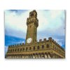 Diamantové malování - Uffizi věž, Itálie