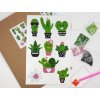 Diamond stickers - Happy Cactus