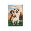 Diamond Painting - English Bulldog in the Garden