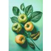 Diamond Painting - Apple Background
