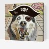 Paint by Number - Wolf Pirate