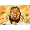 Paint by Number - Lion and Cubs