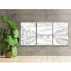 Dotting points - River Arno in Florence (set of 3)