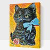 Paint by Number - Kitten with a Bow