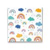 Diamantové malování - Duha, obláček a dešťové kapky
