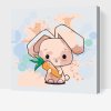 Paint by Number - Bunny with Carrot