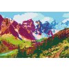 Paint by Number - Colorfull Mountains