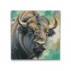 M2_Painting_by_Numbers_-_Bison_in_shades_of_muted_green