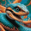 M11_Diamond_Paintings_-_Snake_in_shades_of_turquoise_and_orange