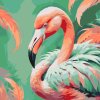 M11_Painting_by_Numbers_-_Flamingo_in_shades_of_muted_green