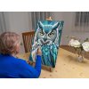 M9_Painting_by_Numbers_-_Owl_in_shades_of_dark_turquoise