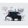 Paint by Number - Riding an Elephant