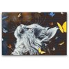 Diamond Painting - Kitten among Butterflies