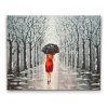 Diamond Painting - Woman Walking throuh the Park