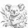 M11_Dotting_Points_-_Koala_surrounded_by_Flowers