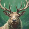 M11_Diamond_Paintings_-_Reindeer_in_shades_of_muted_green