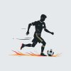 M11_Painting_by_Numbers_-_Minimalist_football