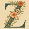 M11_Painting_by_Numbers_-_Letter_Z_-_Floral_Pattern