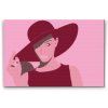 Diamond Painting - Purple Hat