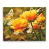 Diamond Painting - Butterfly with Flowers