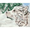 Diamond Painting - Dog in the Snow